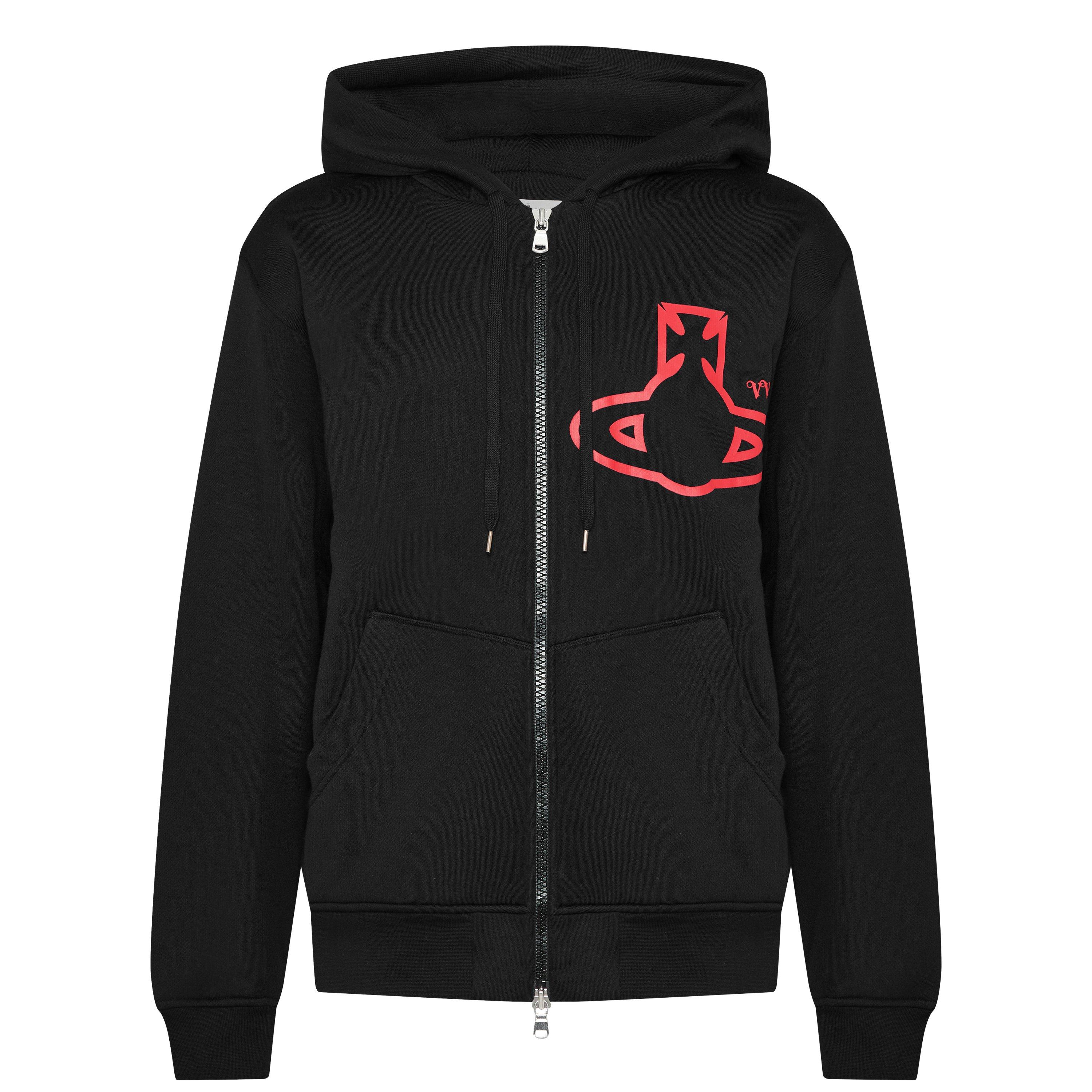 Orb Zipped Hoodie