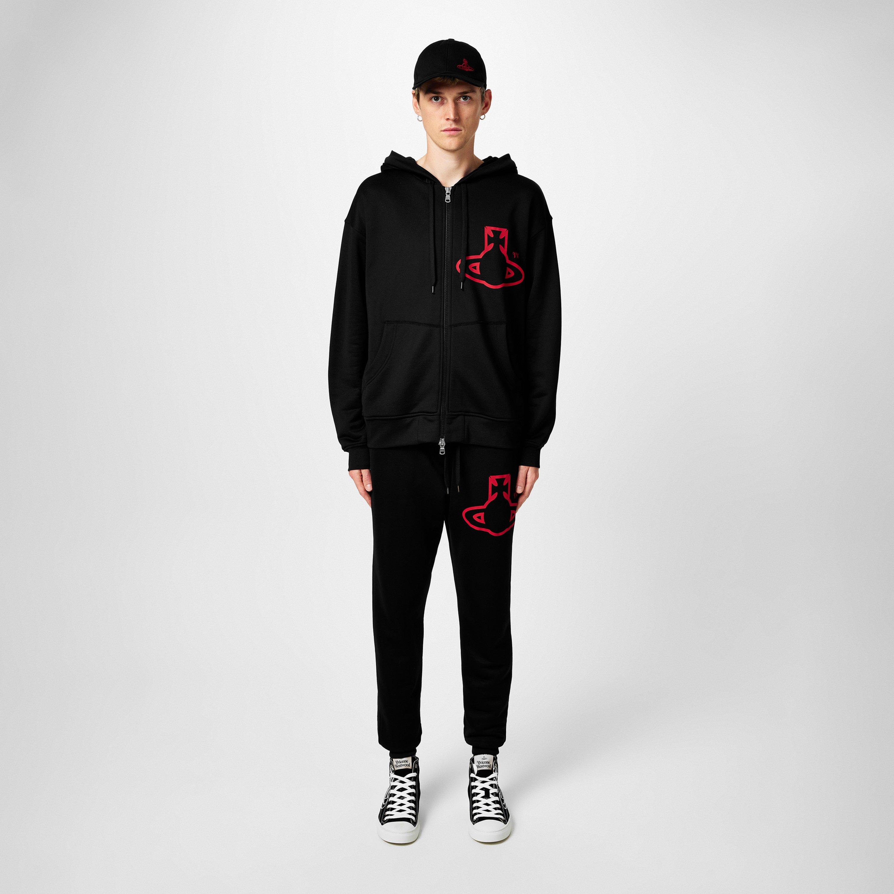 Orb Zipped Hoodie