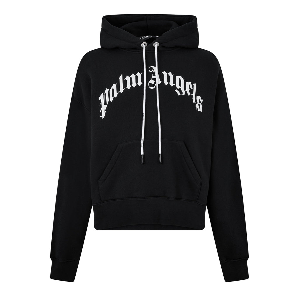 Curved Logo Hoodie