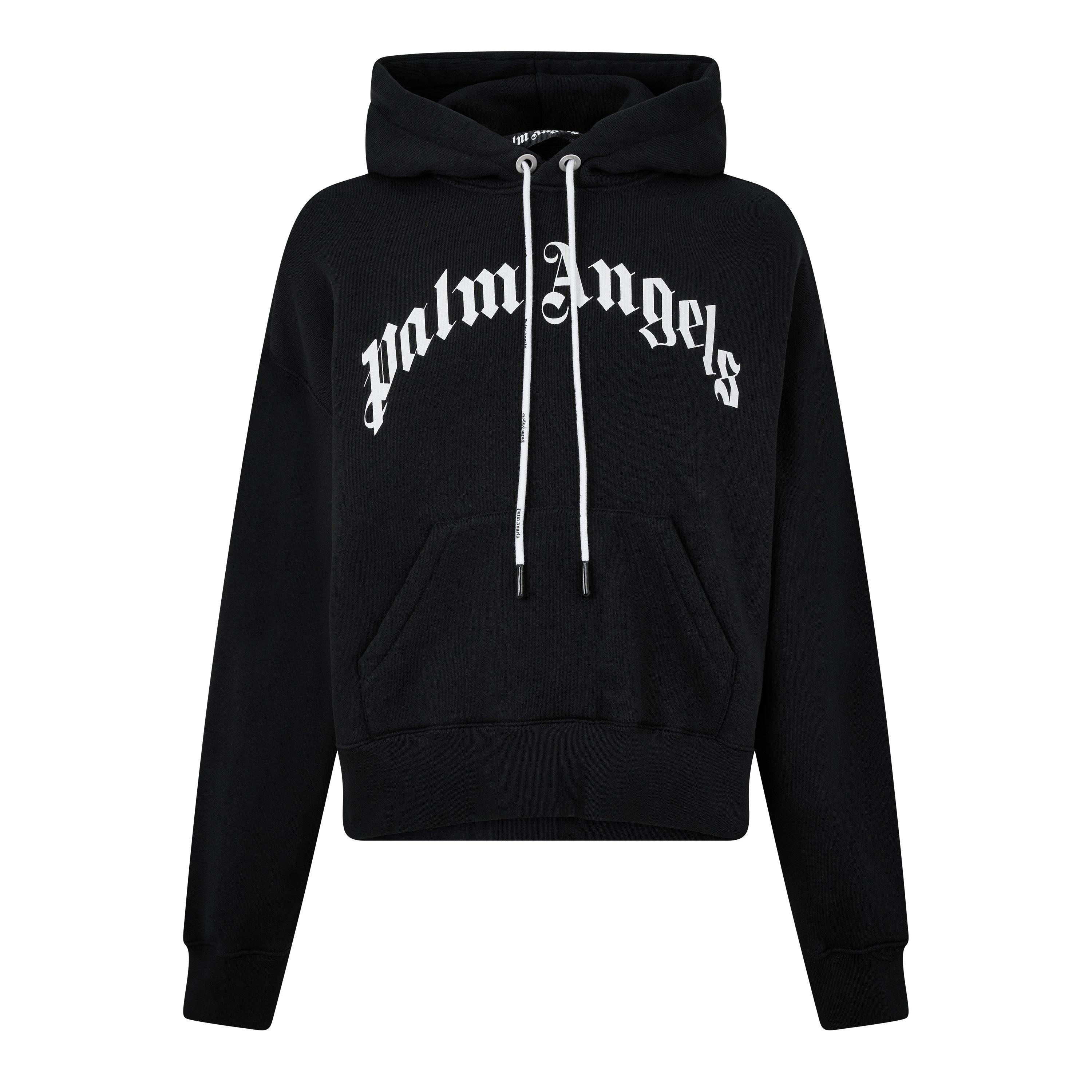 Curved Logo Hoodie