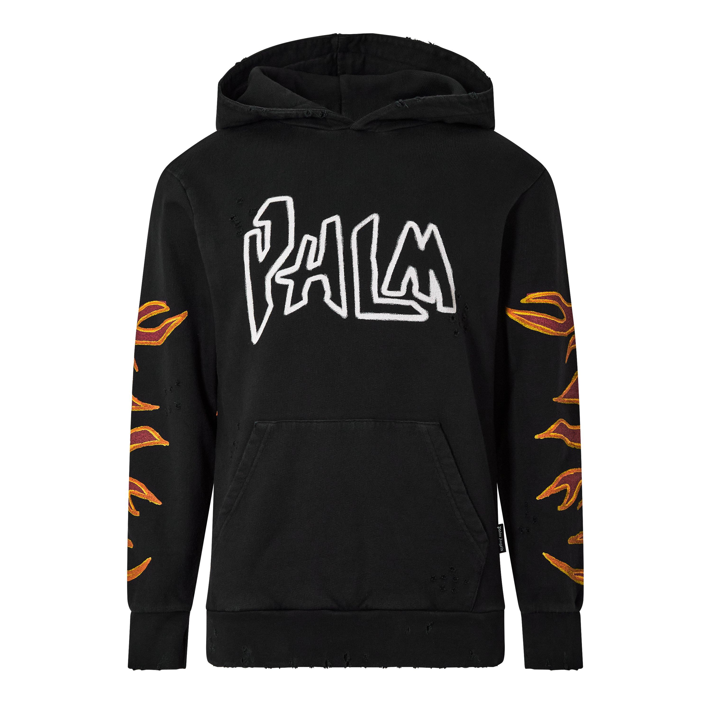 Graffiti Flames Hoodie