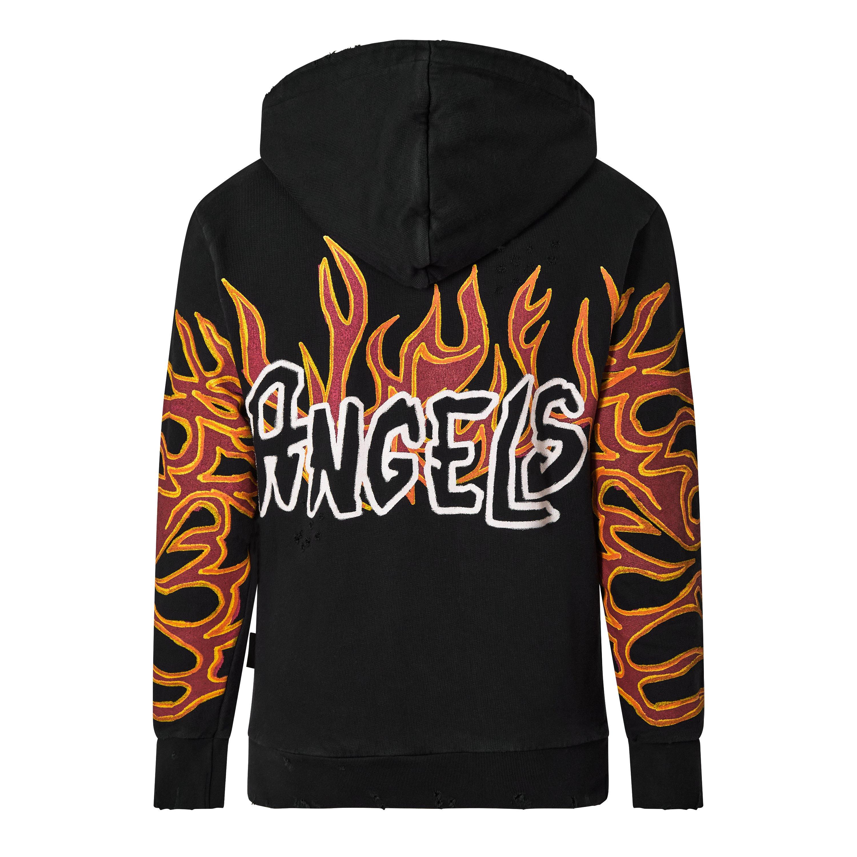 Graffiti Flames Hoodie