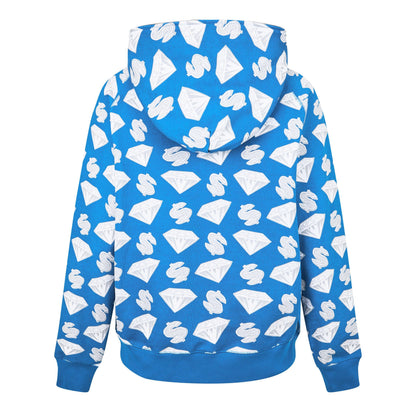 Diamonds and Dollars Pull Over Hoodie