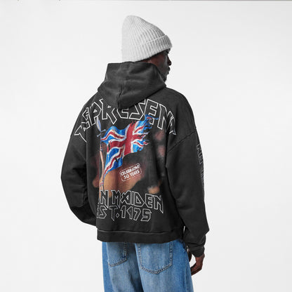 x Iron Maiden Steed Cotton Long Sleeve Graphic Hoodie