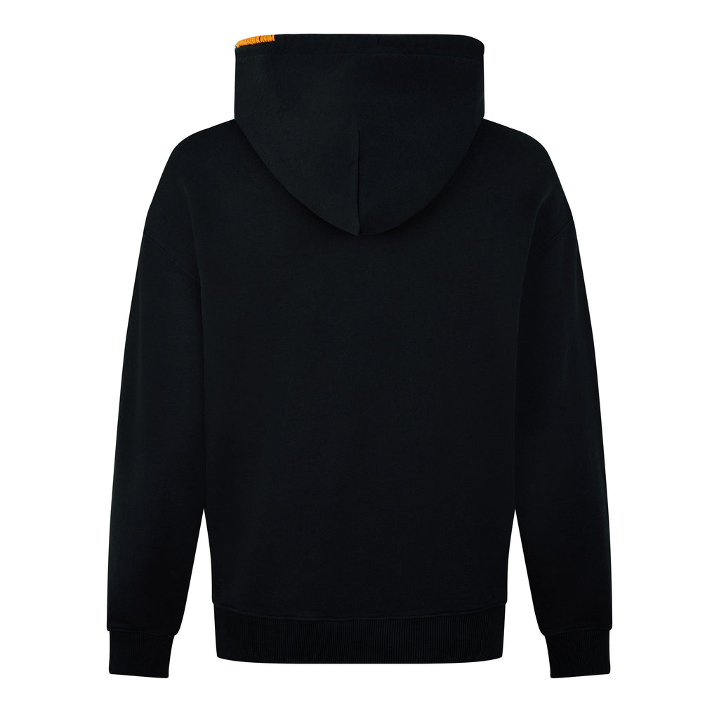 Men's Cross Embroidered Drawstring Hoodie