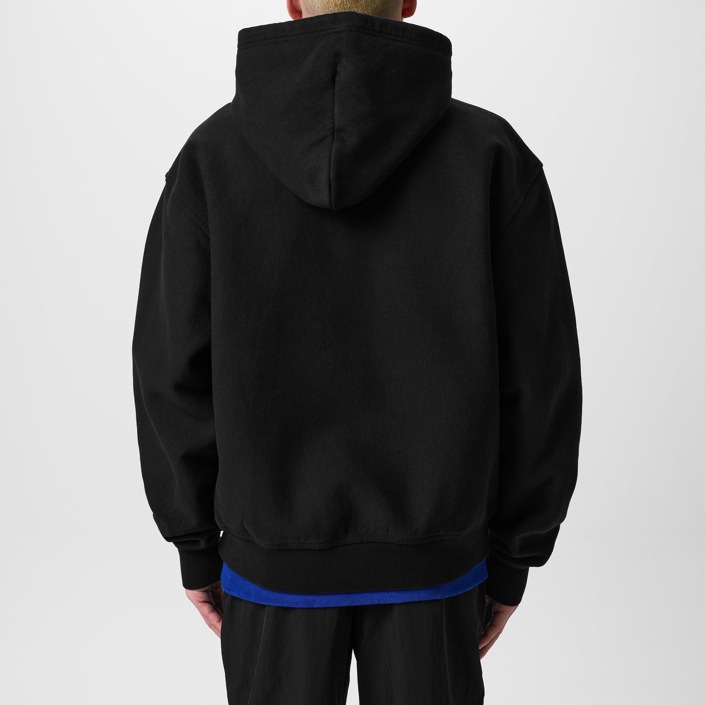 Embroidered Equestrian Knight Design Hoodie