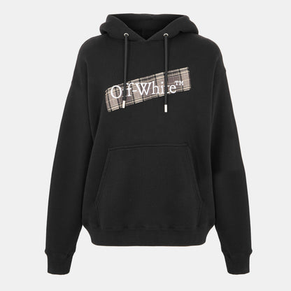 Flannel Pull Over Hoodie