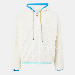 Men's Casa Monogram Zip Hoodie