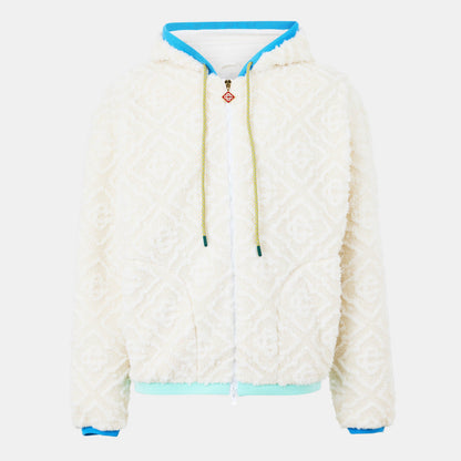 Men's Casa Monogram Zip Hoodie