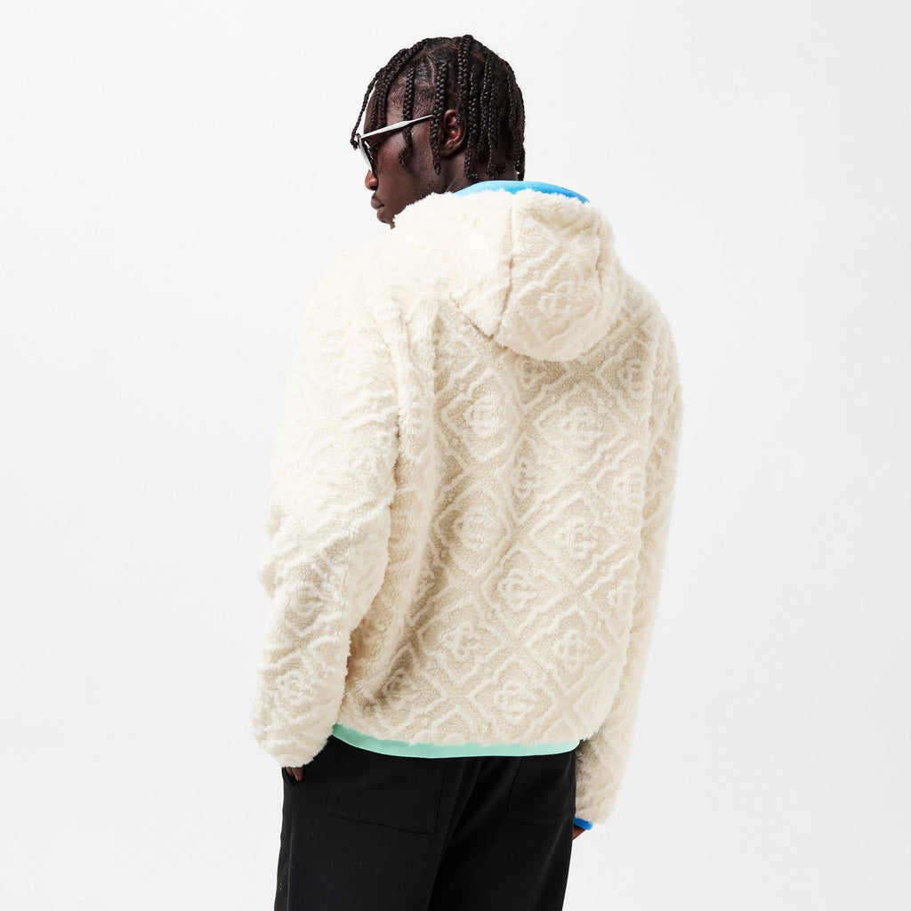 Men's Casa Monogram Zip Hoodie