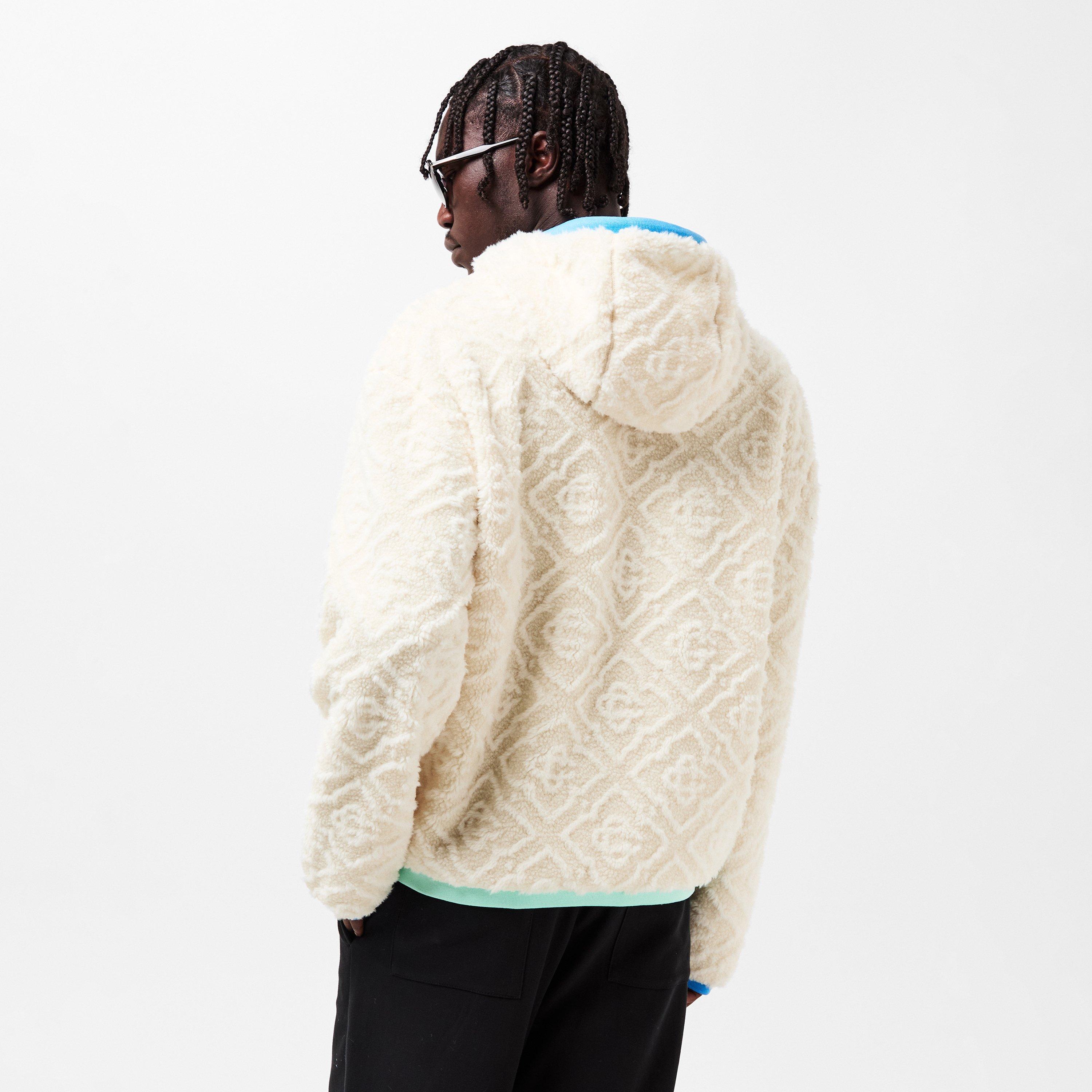 Men's Casa Monogram Zip Hoodie