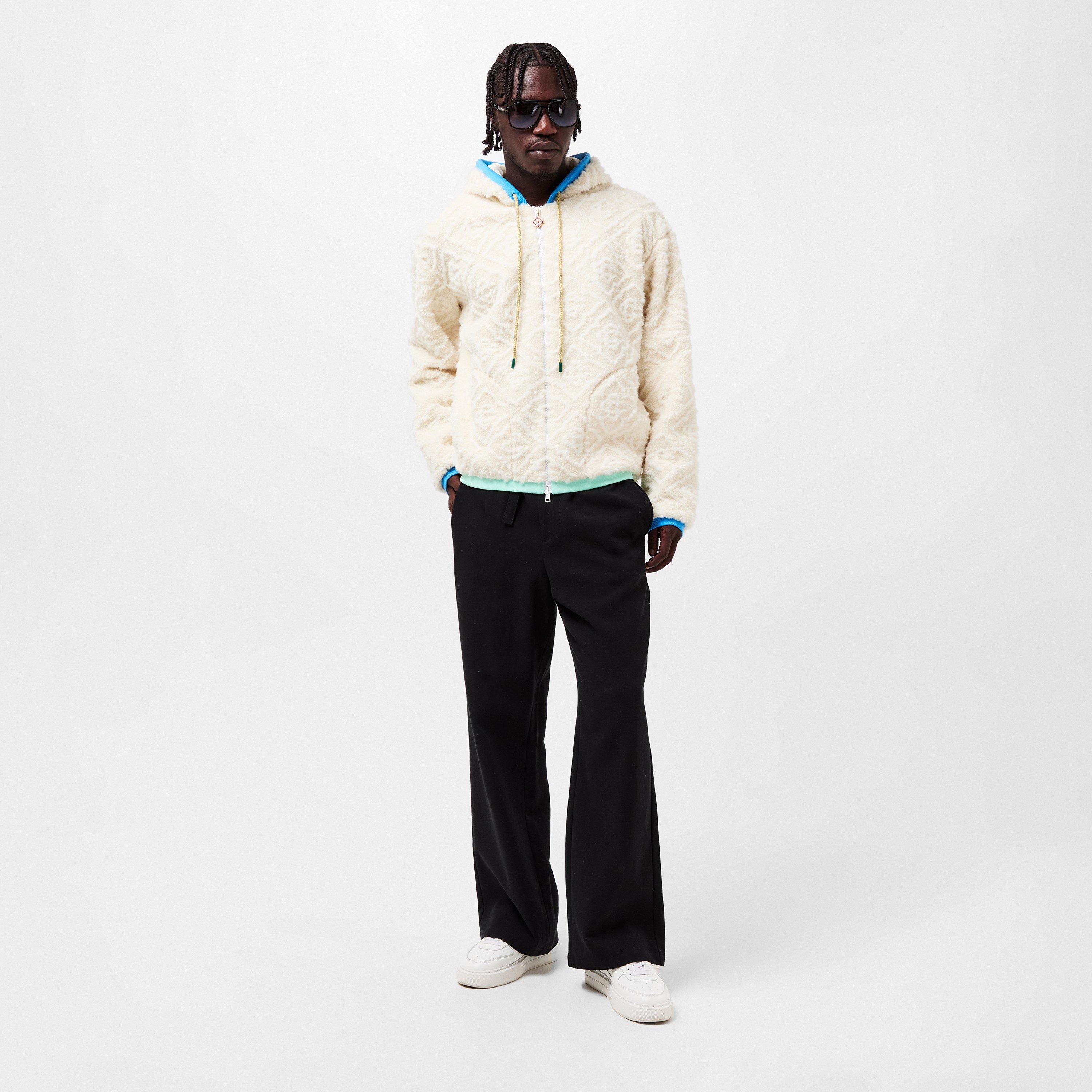 Men's Casa Monogram Zip Hoodie
