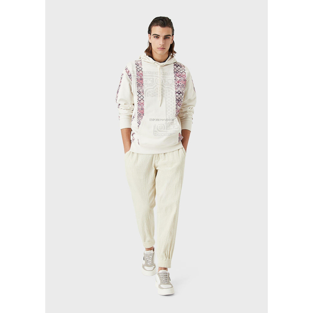 Print Over The Head Hoodie