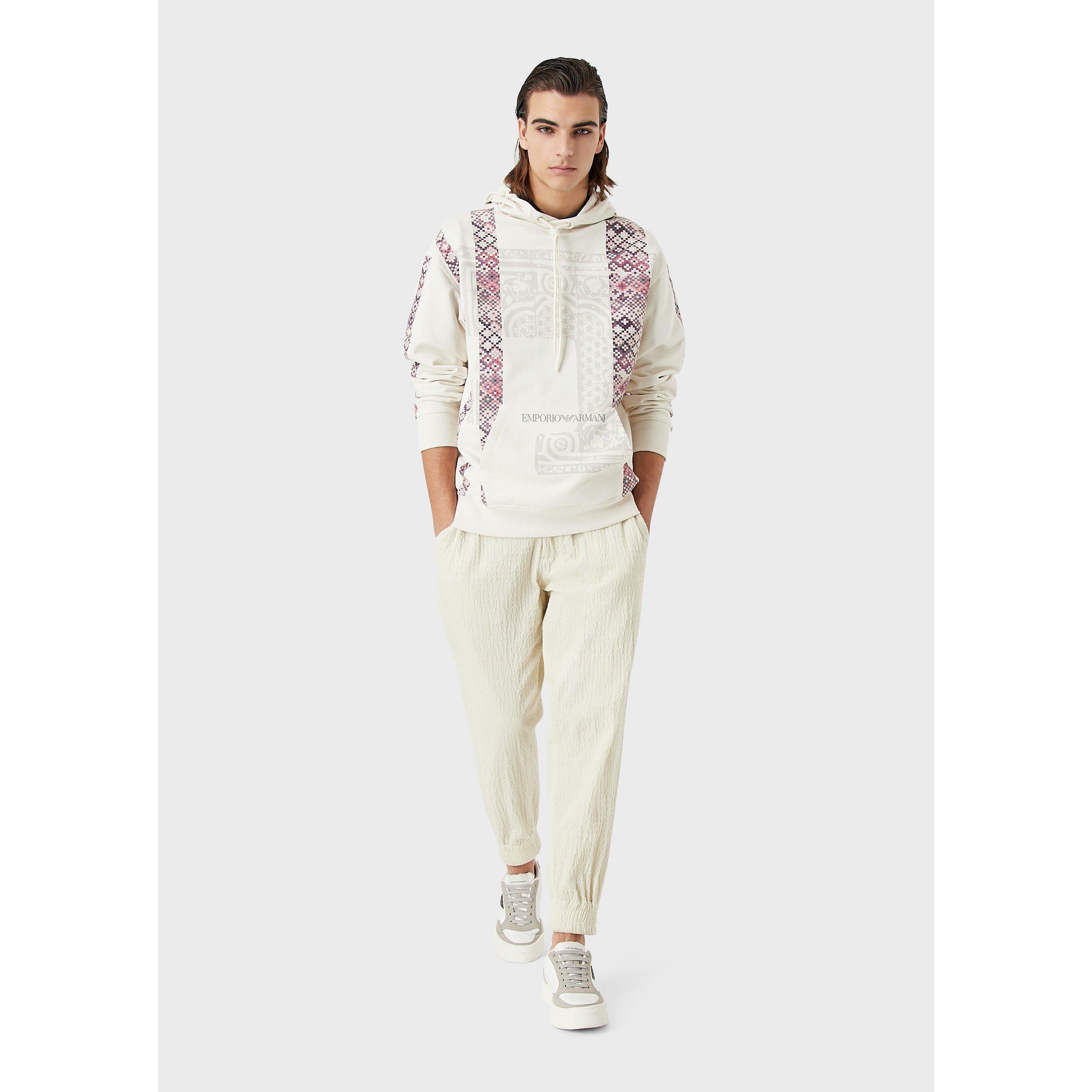 Print Over The Head Hoodie