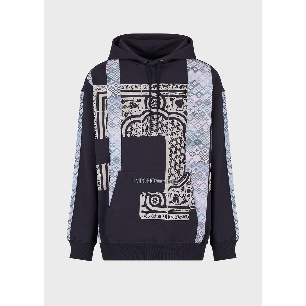 Print Over The Head Hoodie