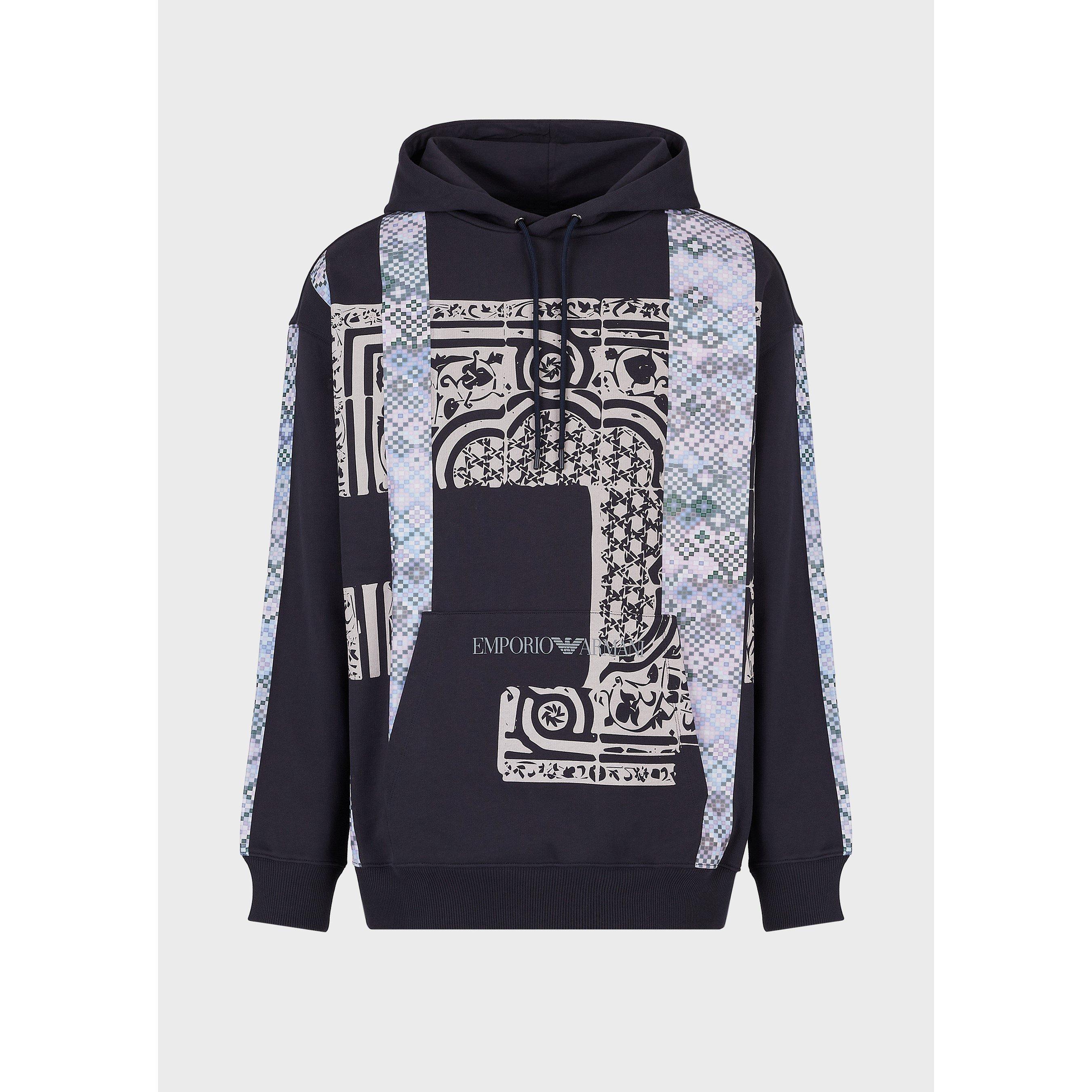 Print Over The Head Hoodie