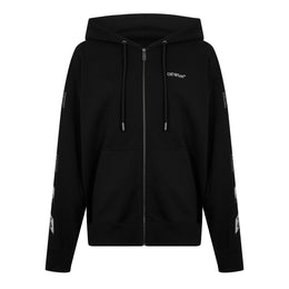 Metal Arrow Zip Hoodie