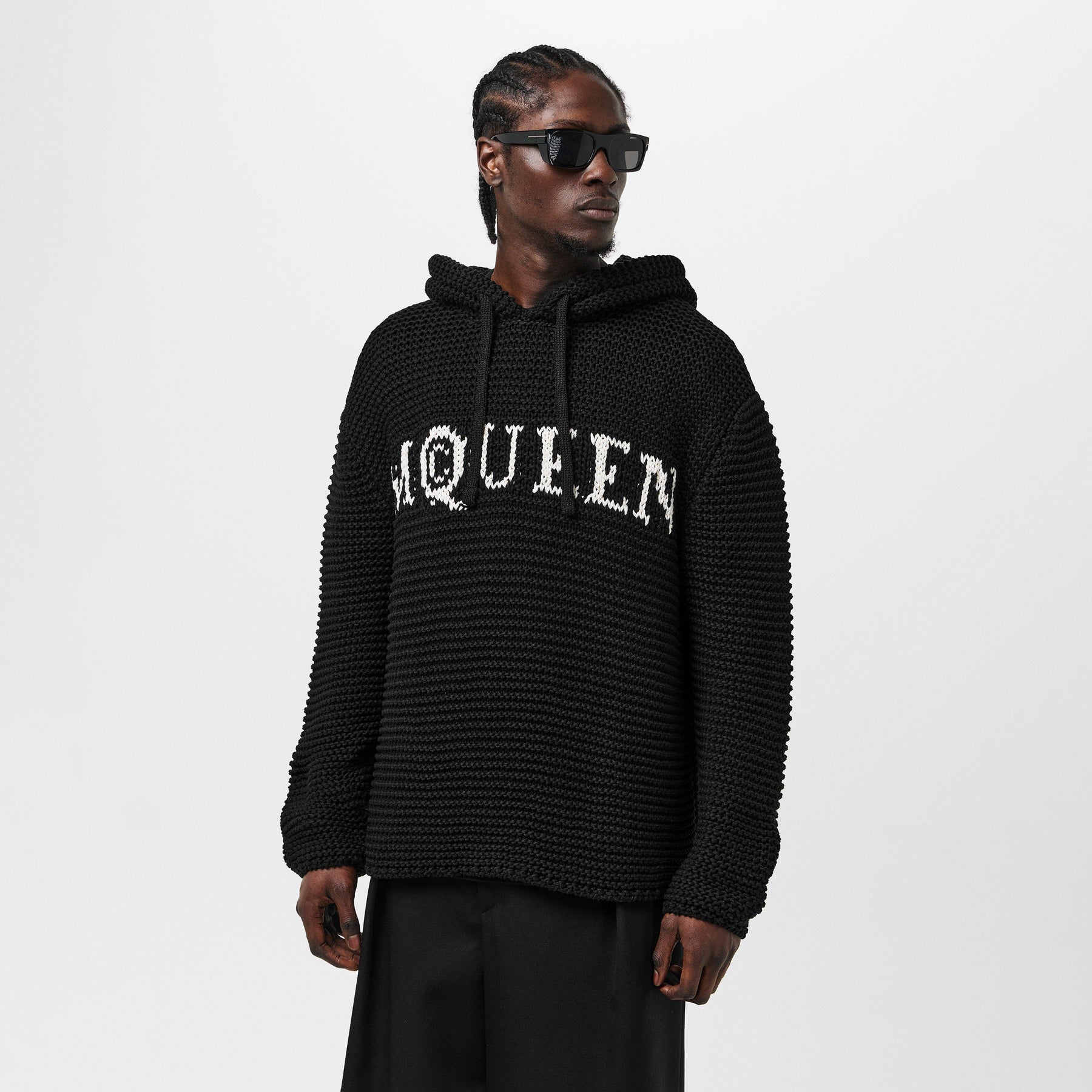 Logo Cropped Hoodie