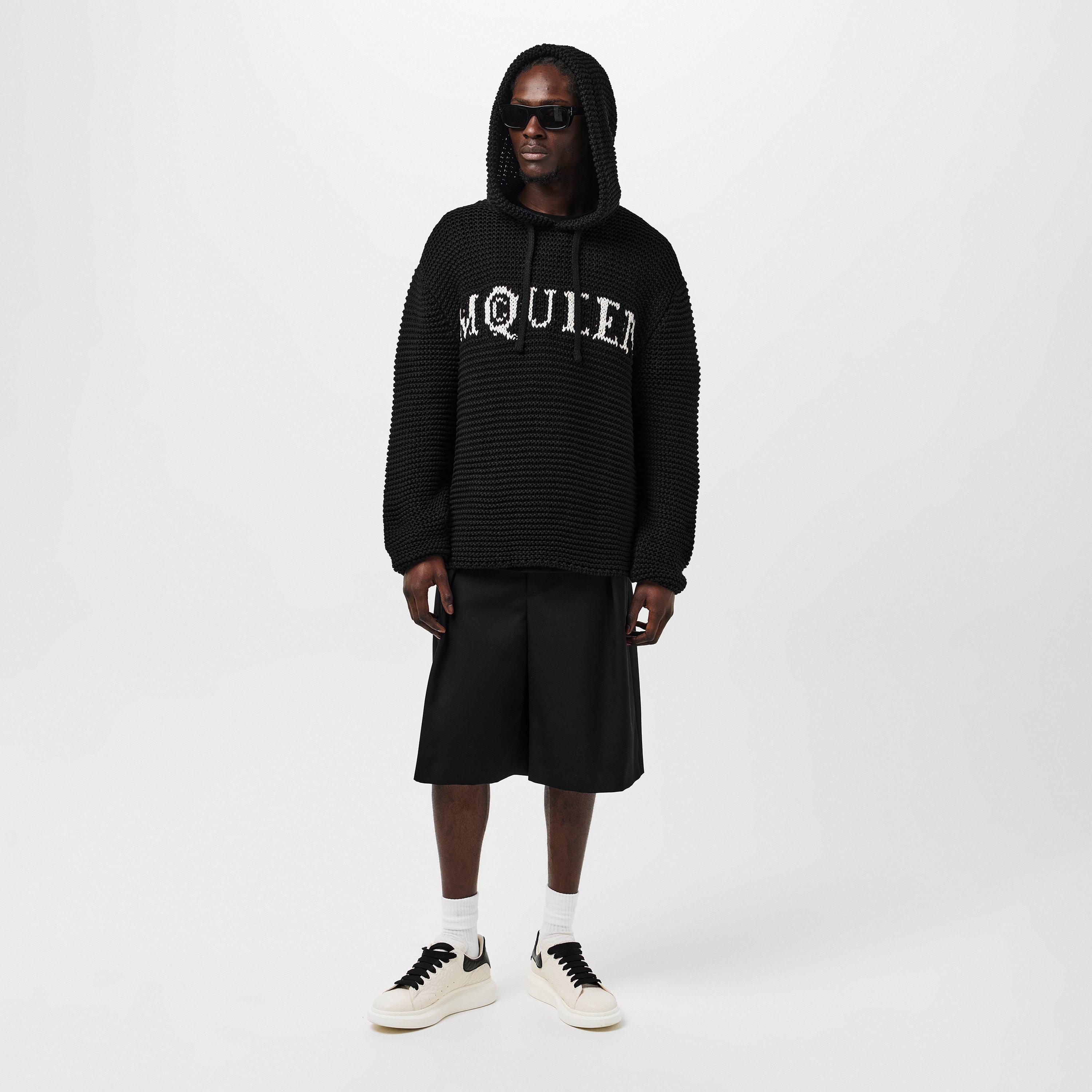 Men's Logo Cropped Hoodie