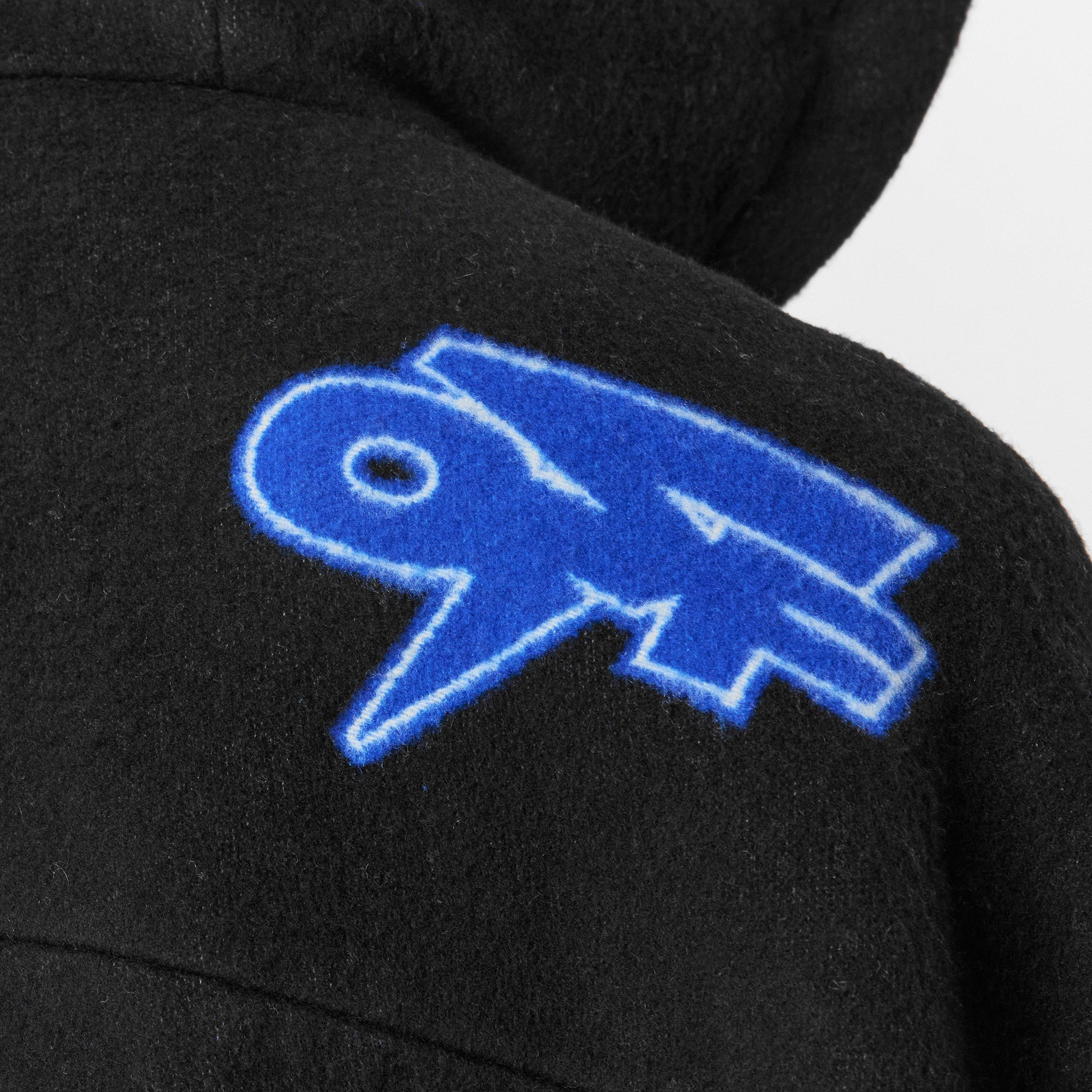 Men's Wool Zipped Hoodie Jacket