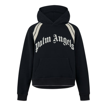 Curved Logo Track Hoodie