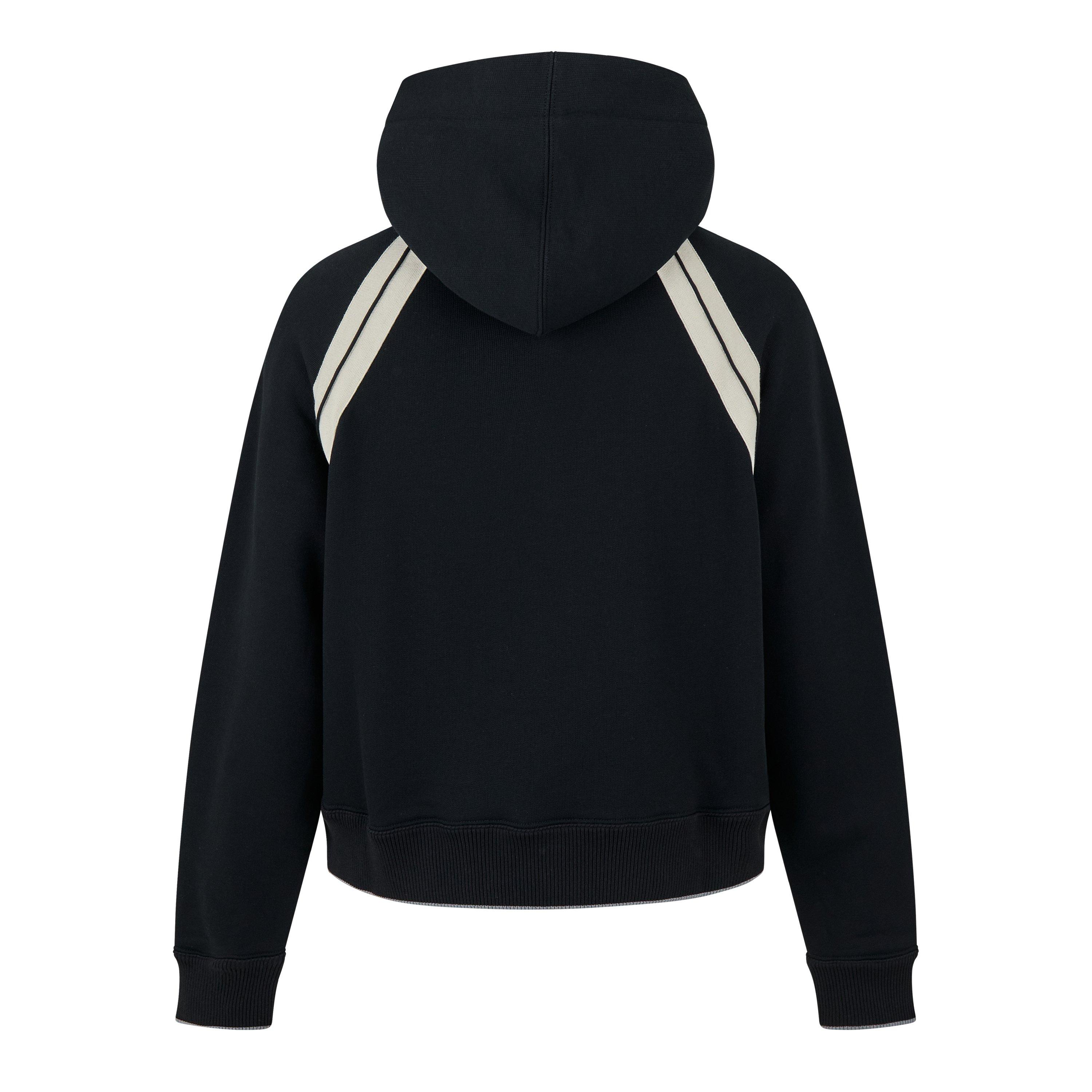 Curved Logo Track Hoodie