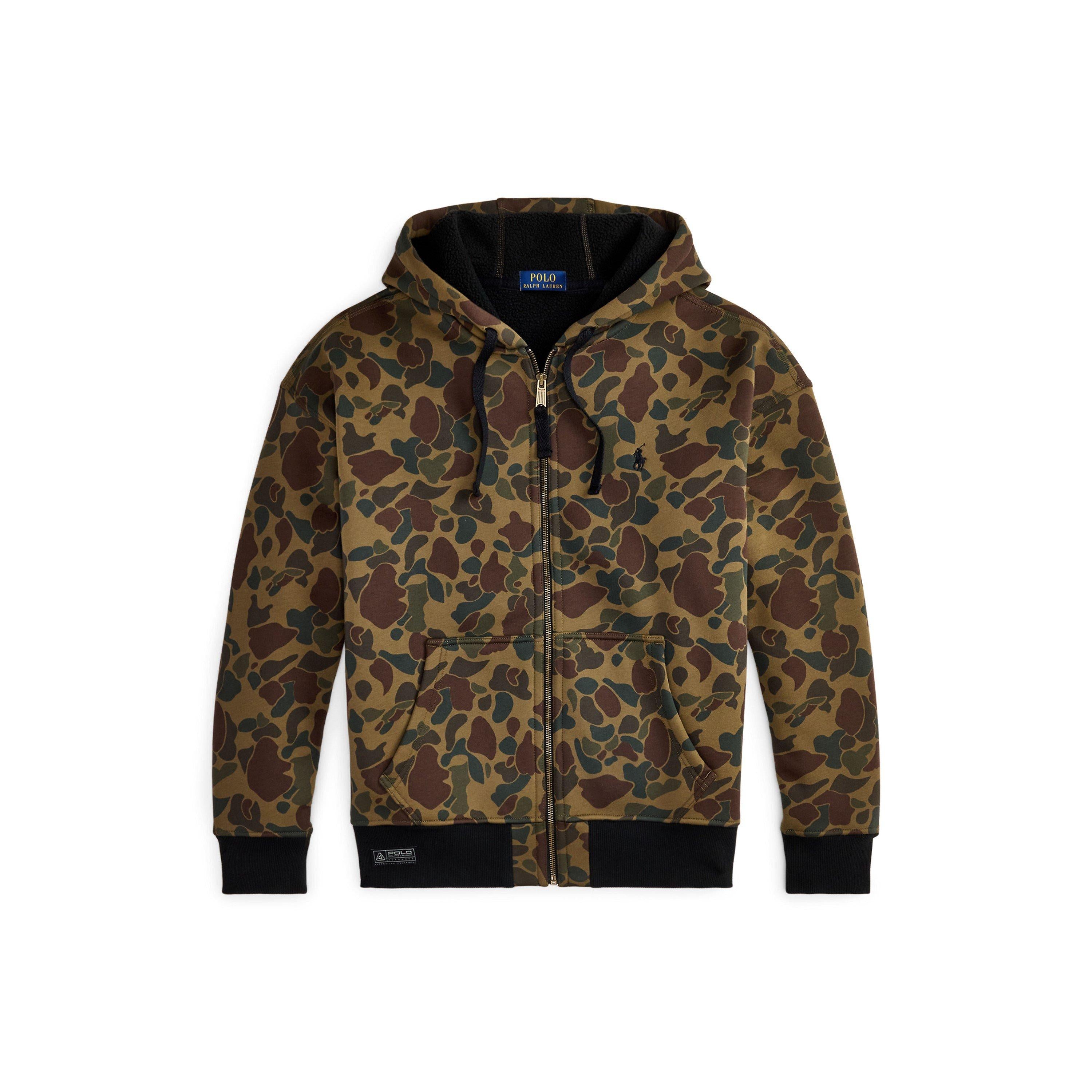 Camo Full Zip Hoodie