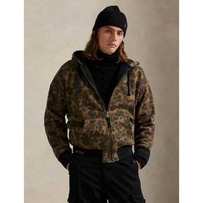 Camo Full Zip Hoodie