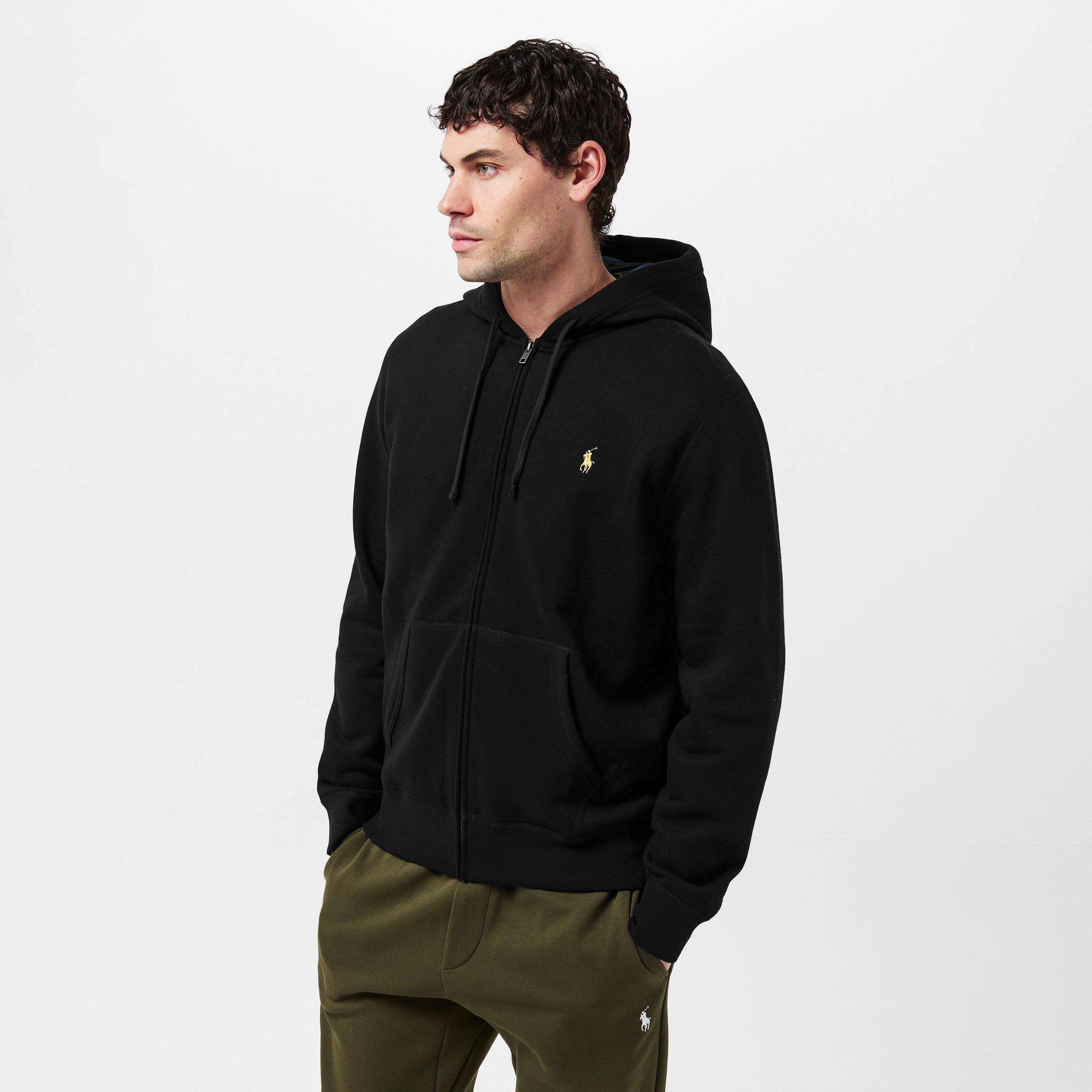 Men's Gold Full-Zip Hoodie