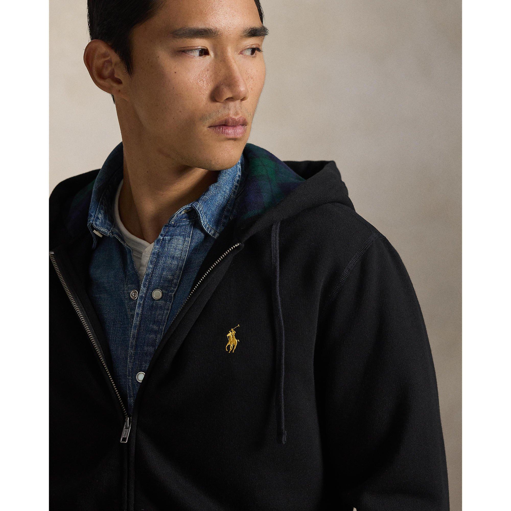 Gold Full-Zip Hoodie