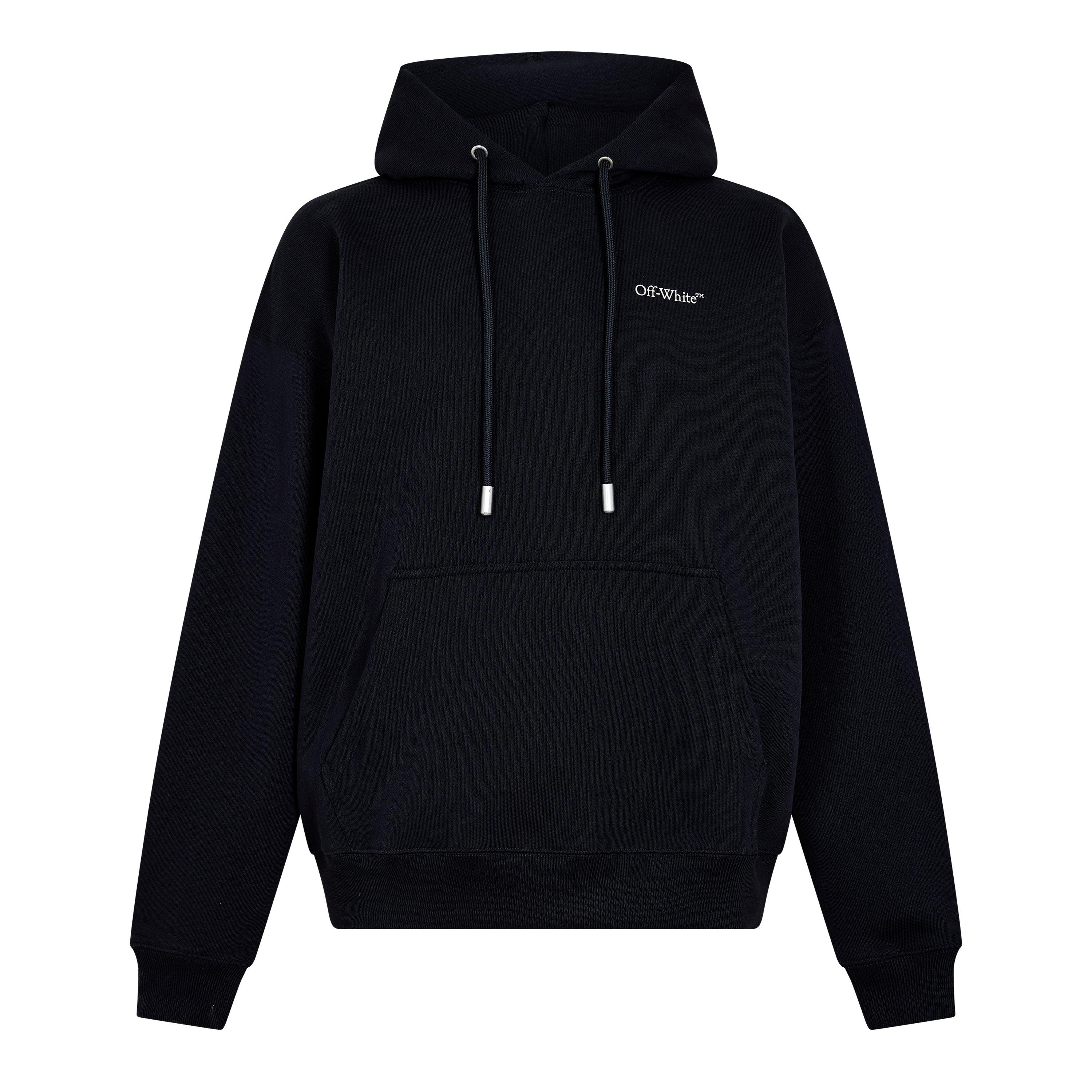 Cloud Arrow Sketch Pull Over Hoodie