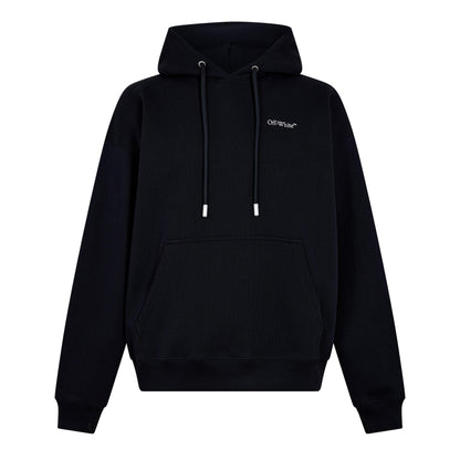 Cloud Arrow Sketch Pull Over Hoodie
