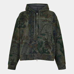 Bal Sports Logo Full Zip Relaxed Fit Hoodie