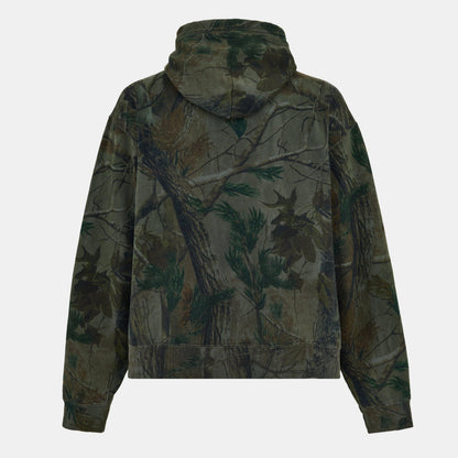 Bal Sports Logo Full Zip Relaxed Fit Hoodie