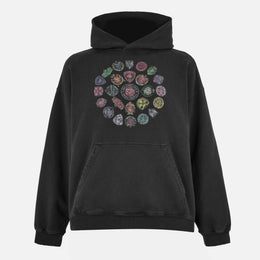 Spiral Crest Pull Over Hoodie