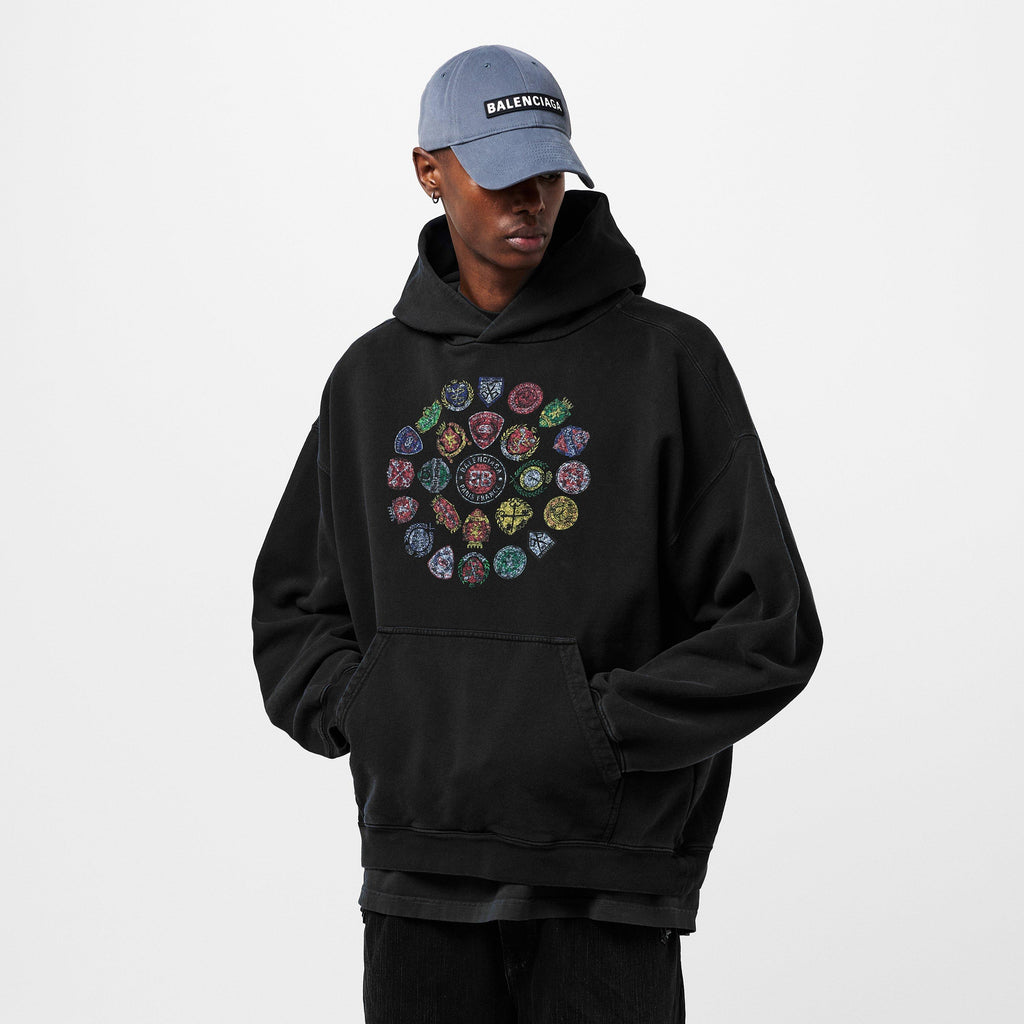 Men's Bal Spiral Crest Hoodie
