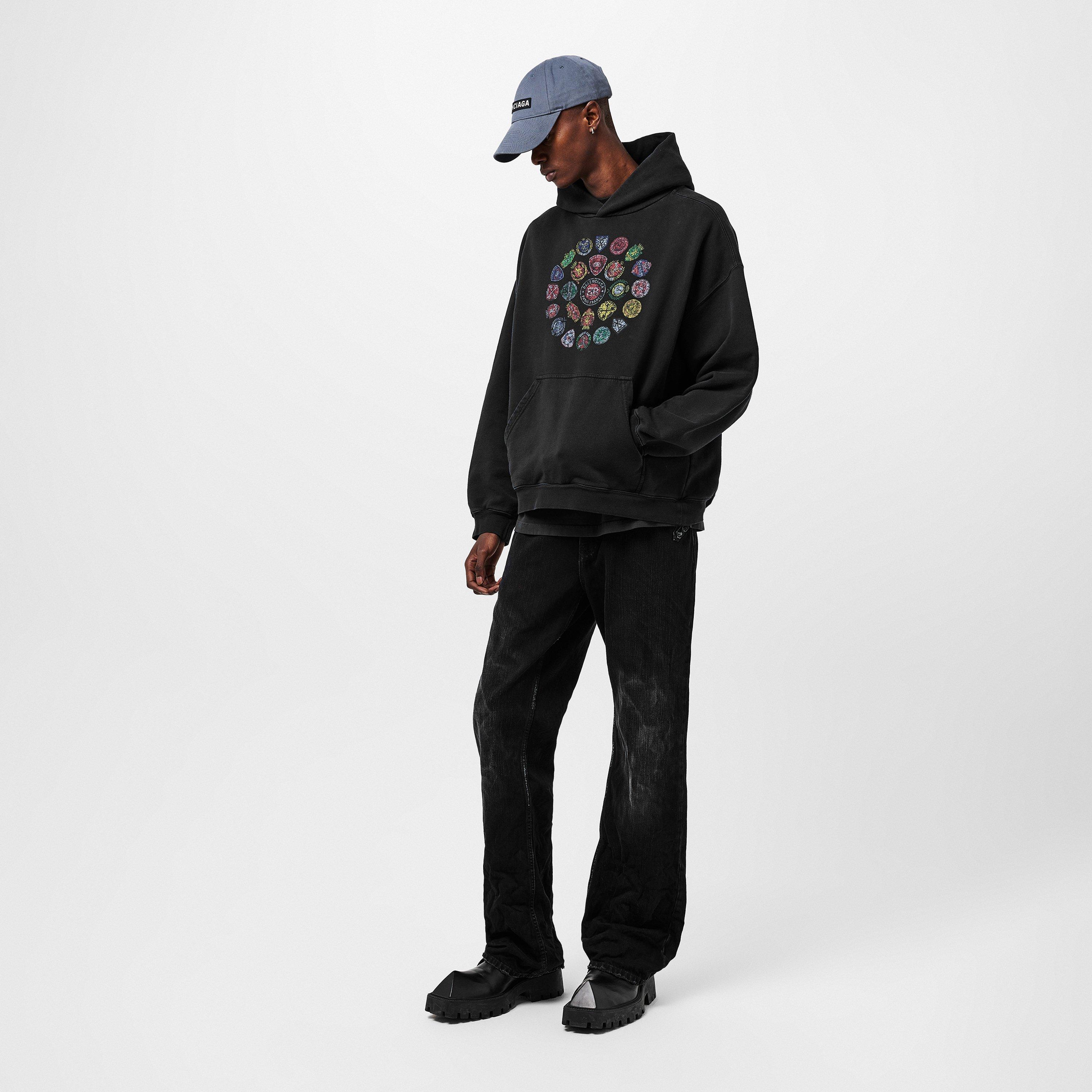 Spiral Crest Pull Over Hoodie