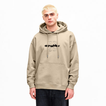 Fortune Arrow Sketch Pull Over Hoodie
