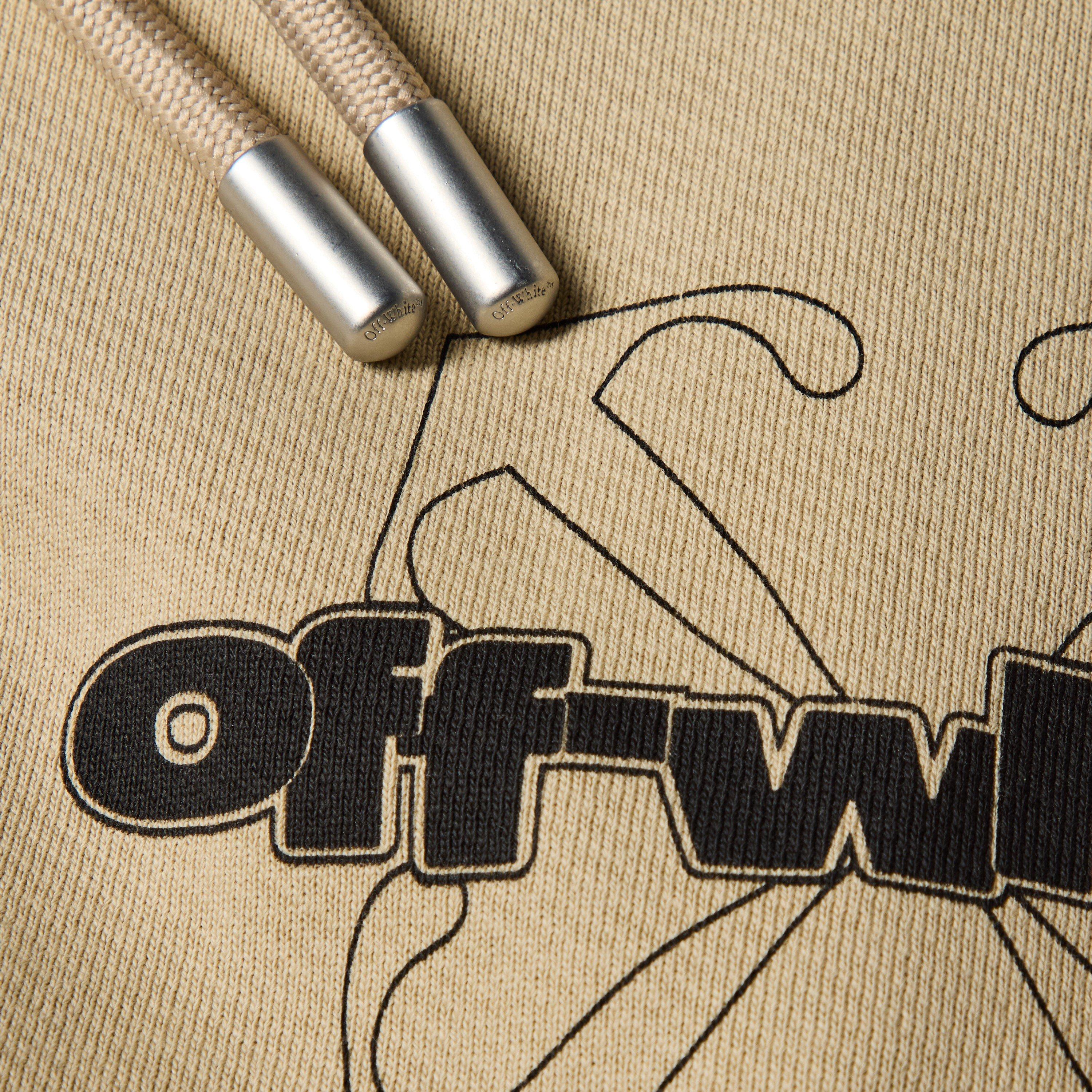 Fortune Arrow Sketch Pull Over Hoodie