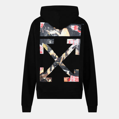 Paint Arrow Pull Over Hoodie