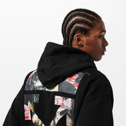 Paint Arrow Pull Over Hoodie
