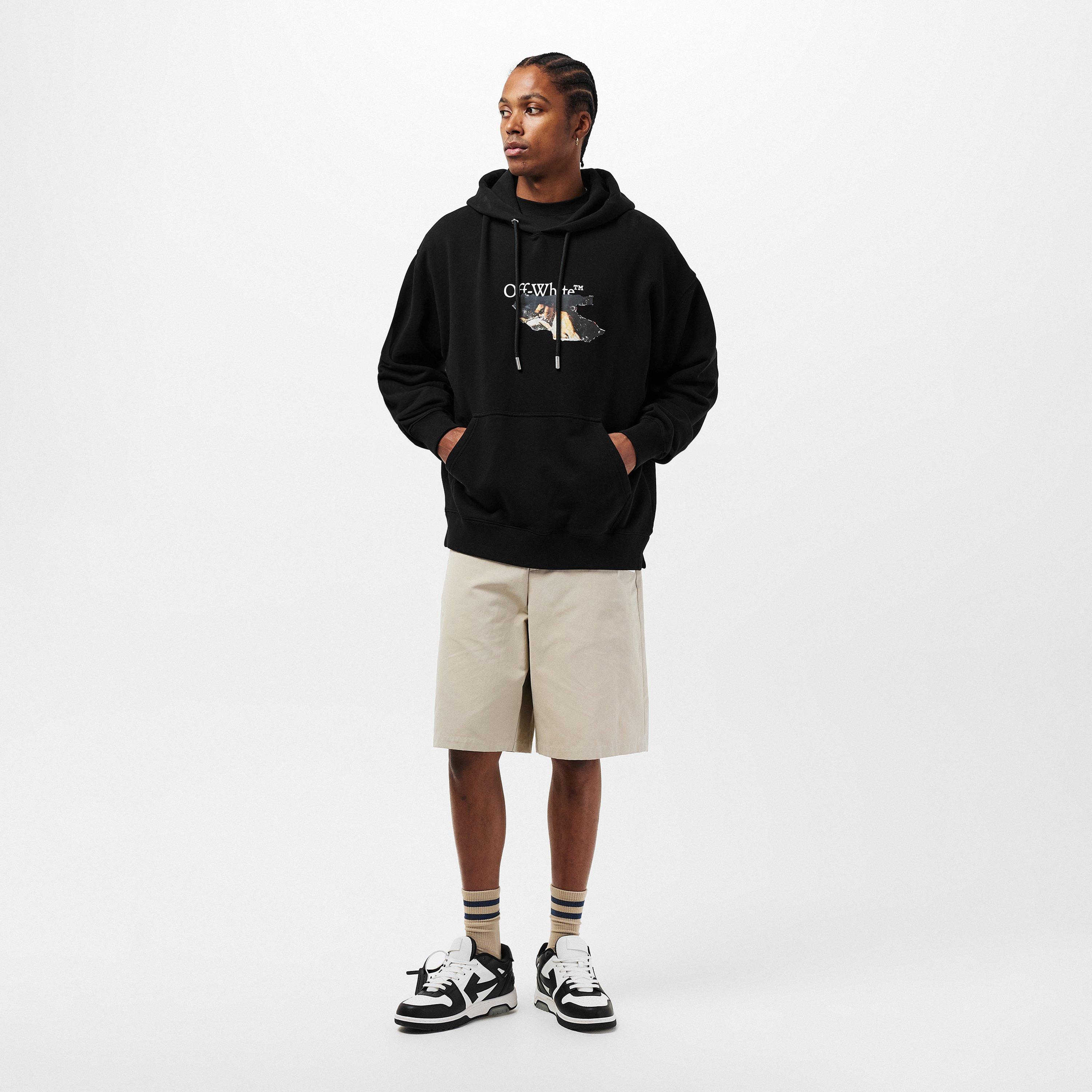 Paint Arrow Pull Over Hoodie