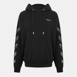Scrib Diag Pullover Hoodie