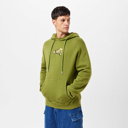 - Cartoon Arrows Long Sleeve Slim Fit Hoodie