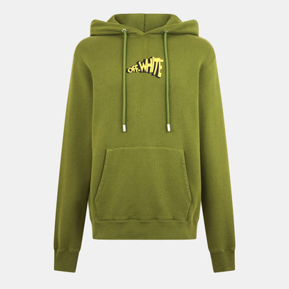 - Cartoon Arrows Long Sleeve Slim Fit Hoodie