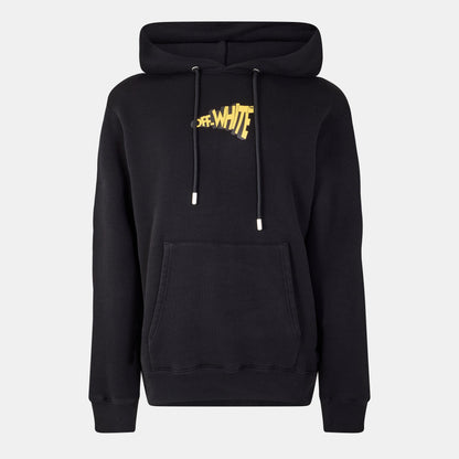 - Cartoon Arrows Long Sleeve Slim Fit Hoodie