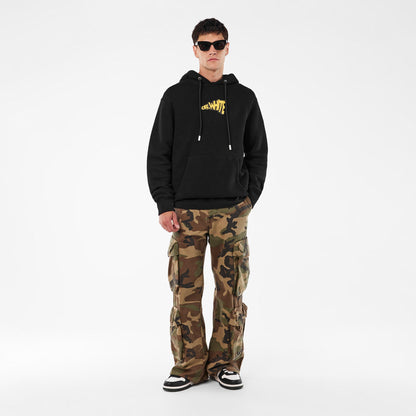 - Cartoon Arrows Long Sleeve Slim Fit Hoodie