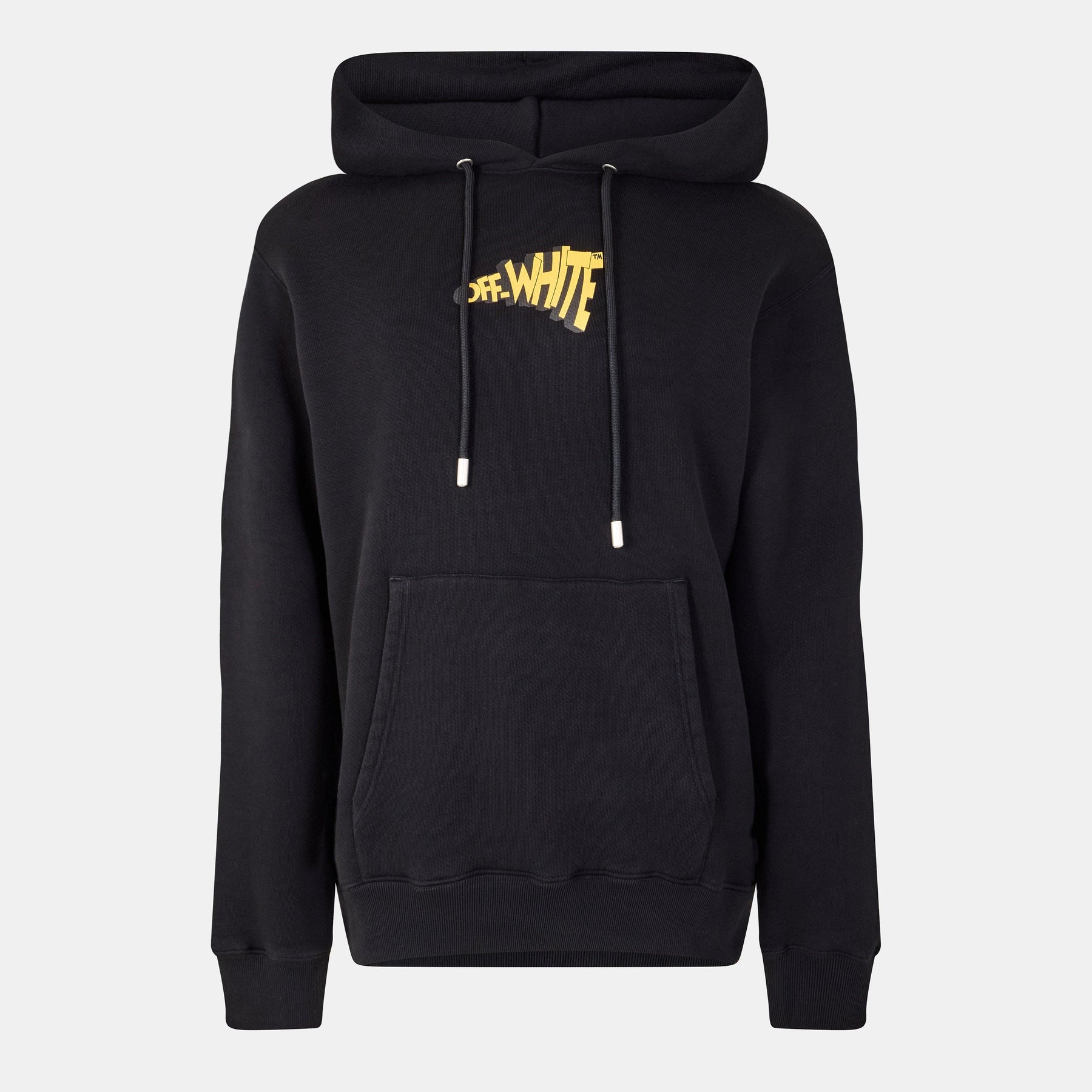 Men's Ctn Slim Hoodie, Cartoon Arrows Design