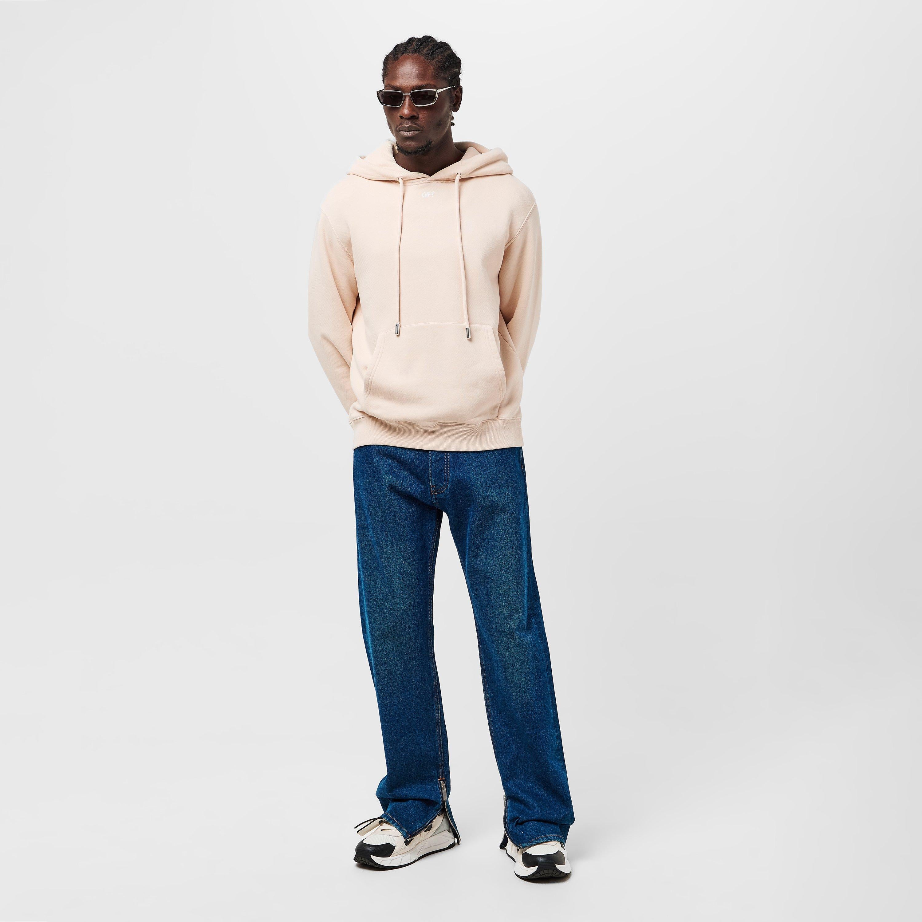 Brick Arrows Jersey Fleece Long Sleeve Slim Fit Hoodie