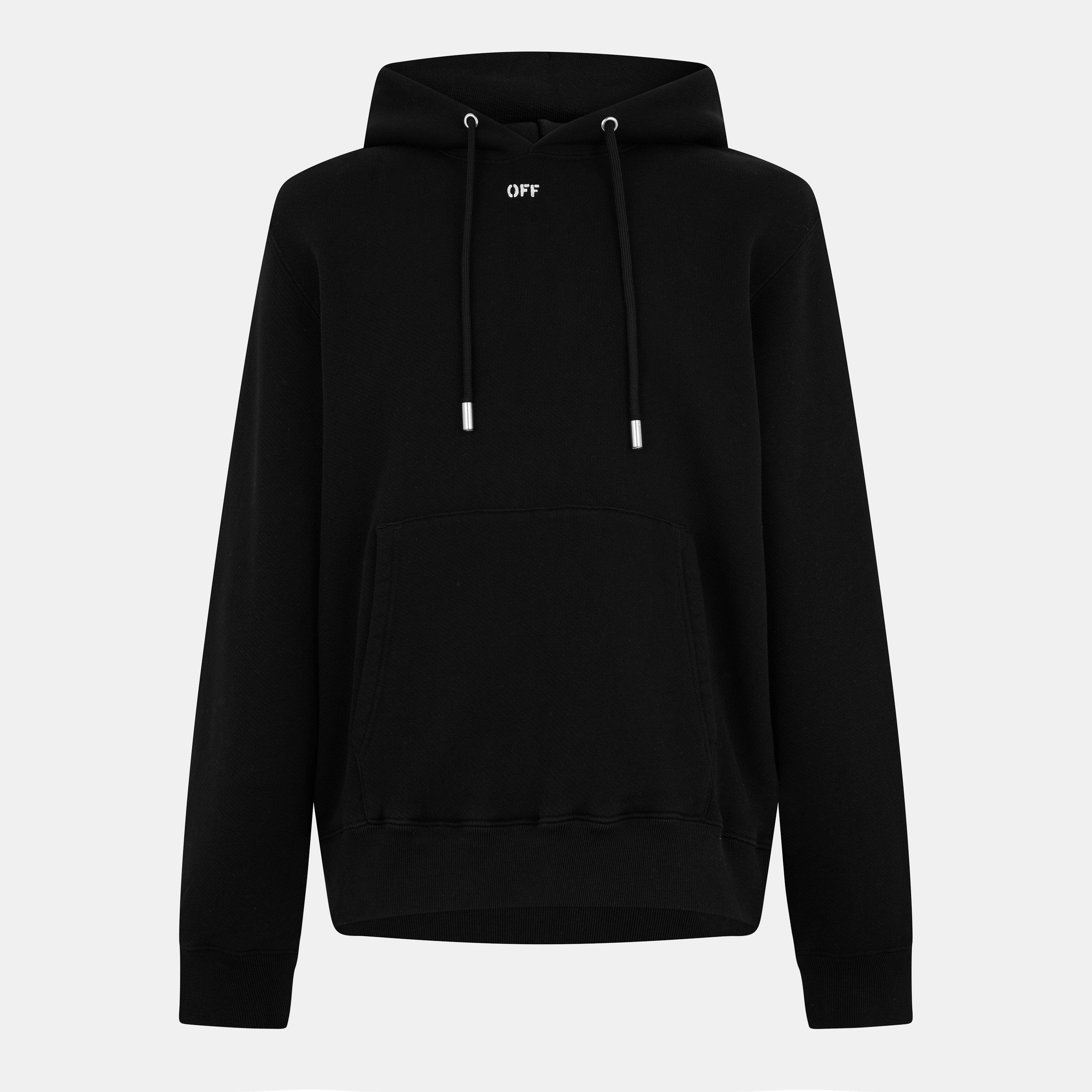 Brick Arrows Jersey Fleece Long Sleeve Slim Fit Hoodie
